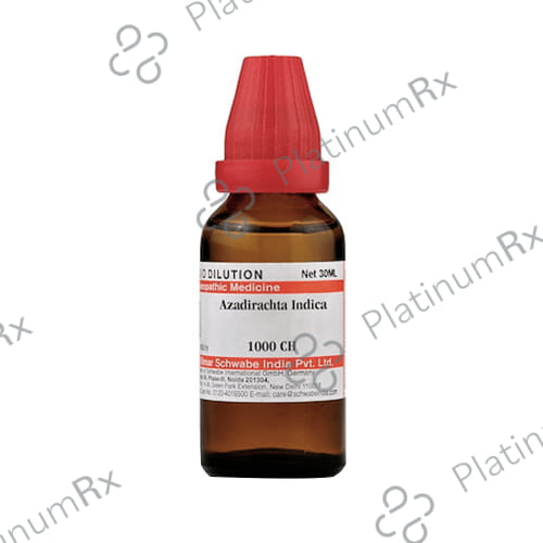 Dr Willmar Schwabe India Azadirachta Indica Dilution 1000 CH