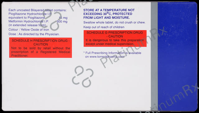 Piopod 15 MF Tablet ER