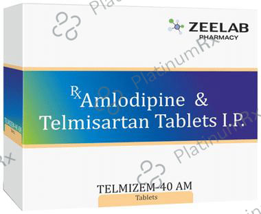 Telmizem 40 AM Tablet 10 Tablet