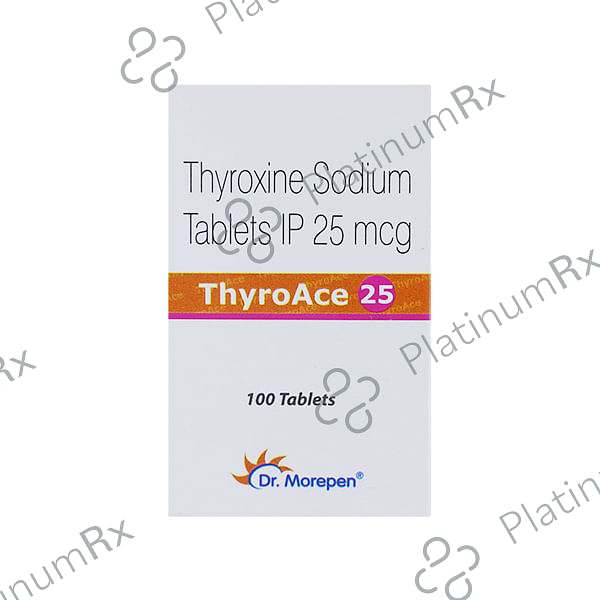 ThiroAce 25mcg Tablet 100s