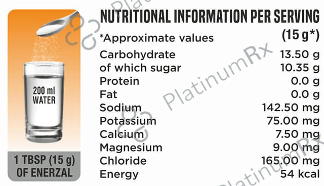 Enerzal Powder Orange 100gm