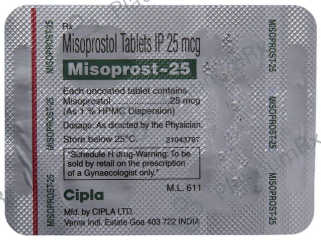 Misoprost 25 Tablet