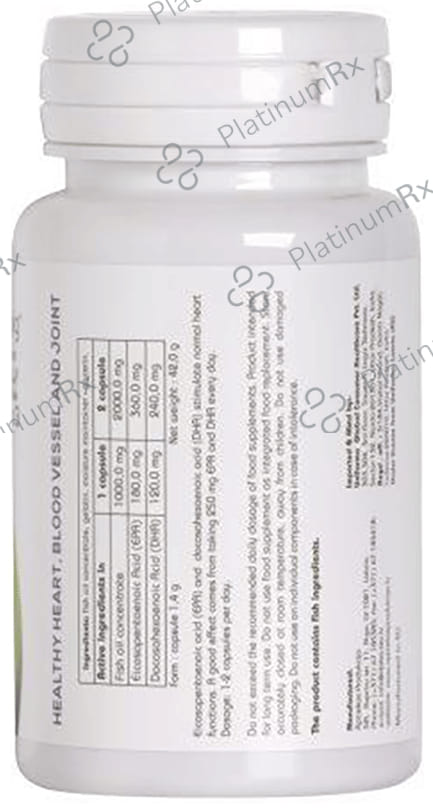 Nutritwig Omega 3 Cardio Fish Oil Capsule 30s
