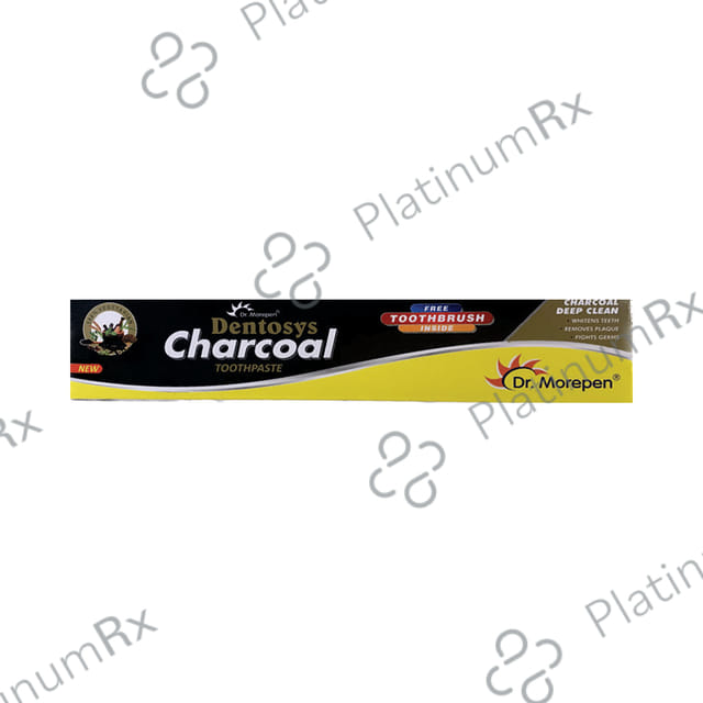 Dr. Morepen Dentosys Charcoal Toothpaste 100gm