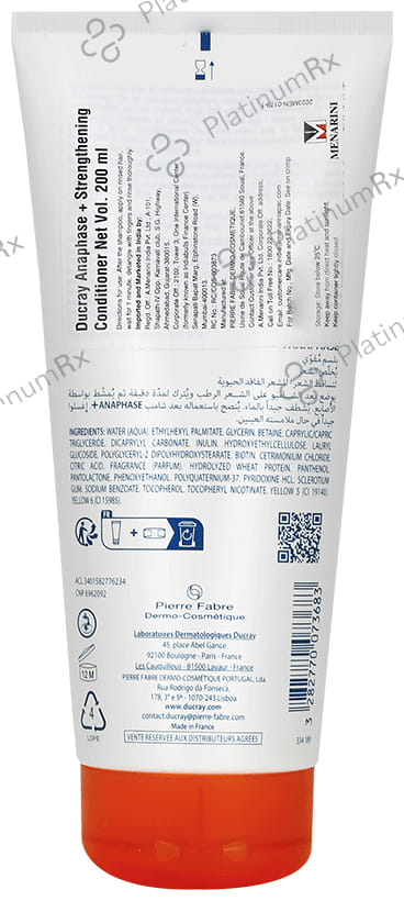 Ducray Anaphase + Strengthening Conditioner 200ml