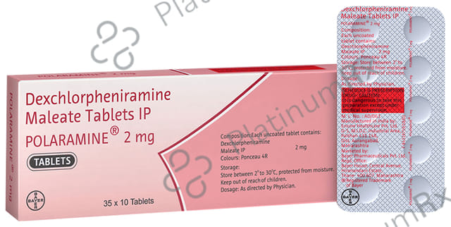 Polaramine 2mg Tablet 10s