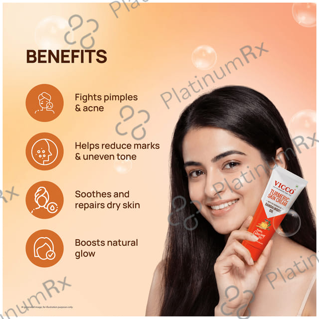 Vicco Turmeric Skin Cream 50gm