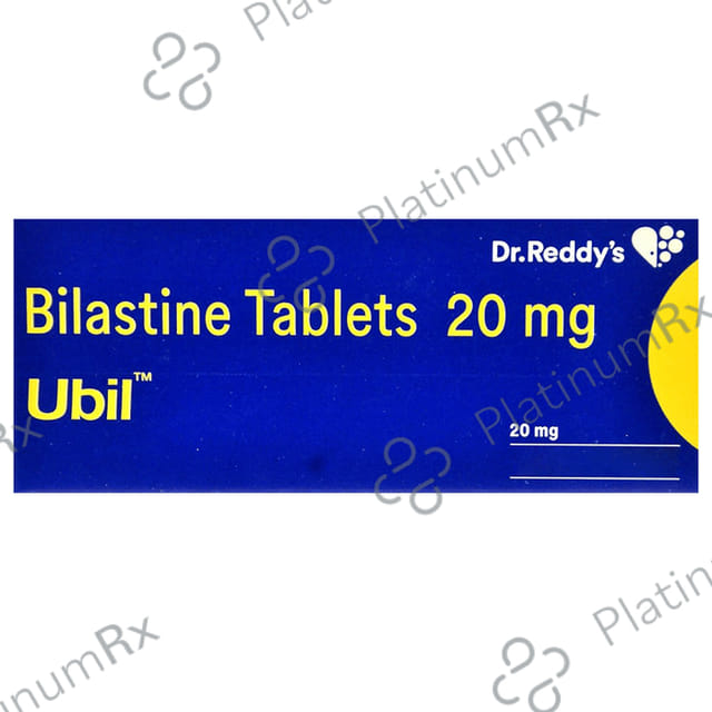 Ubil 20mg Tablet 10s