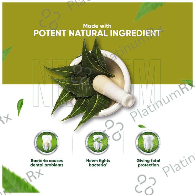 Dabur Neem Germ Protection Herb'l Toothpaste (200gm Each)