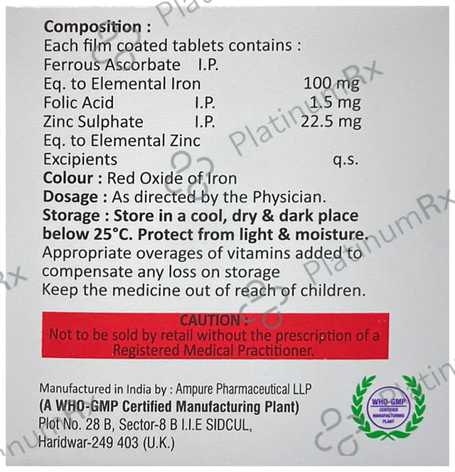 Fervitpure Tablet 10s