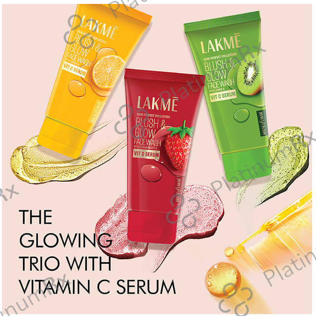 Lakme Blush & Glow Face Wash Kiwi Crush 50 gm