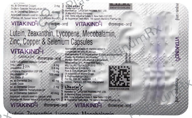 Vitakind I Capsule 10s