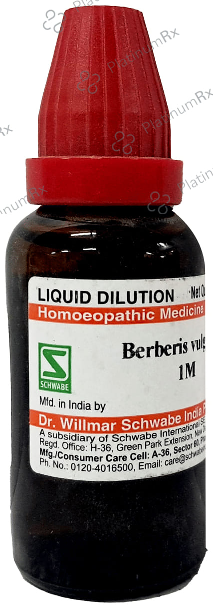 Dr Willmar Schwabe India Berberis Vulgaris Dilution 1000 CH