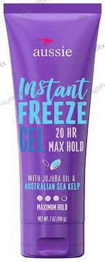 Aussie Instant Freeze Hair Gel Jojoba Oil 198ml