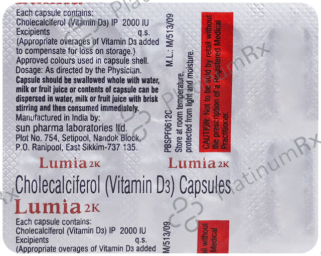 Lumia 2000IU Capsule 10s