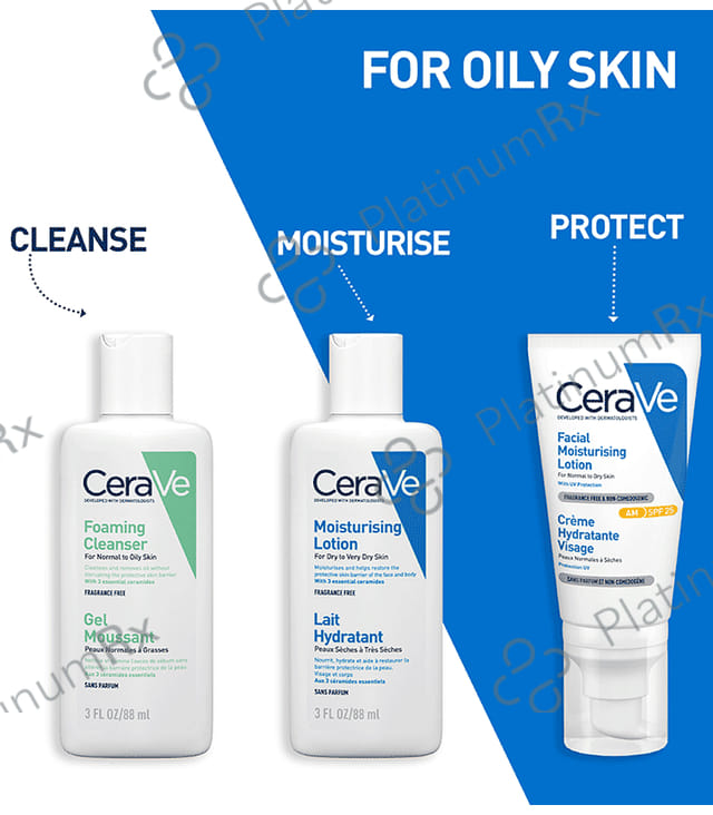 CeraVe Foaming Cleanser for Normal & Oily Skin 88 ml