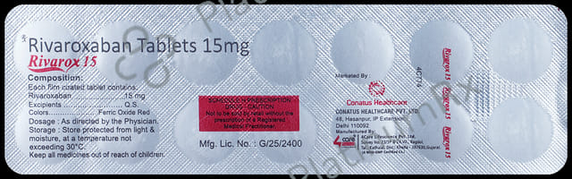 Rivarox 15 Tablet