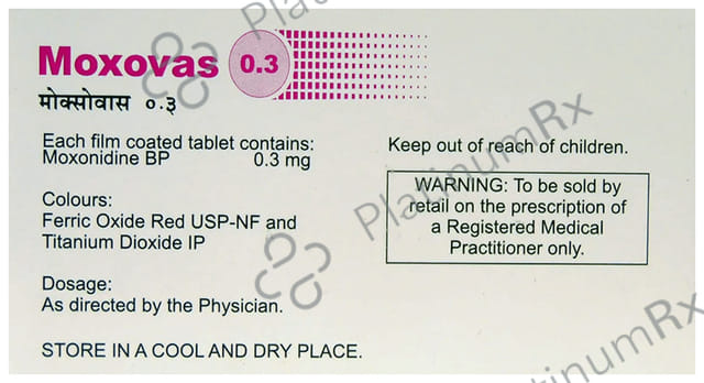 Moxovas 0.3mg Tablet 10s
