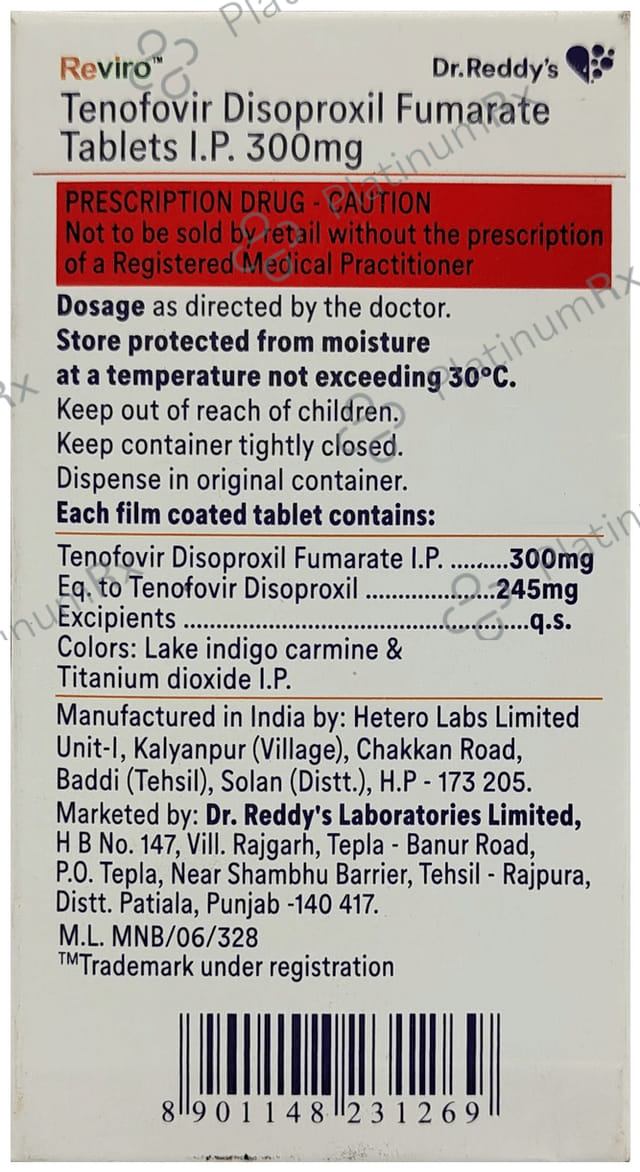 Reviro 300mg Tablet 30s