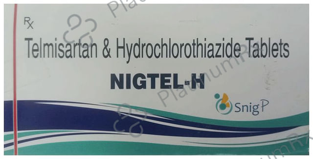 Nigtel H 40/12.5mg Tablet 10s