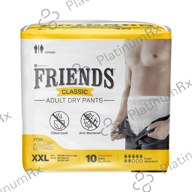 Friends Classic Adult Dry Pant Diaper XXL 10s
