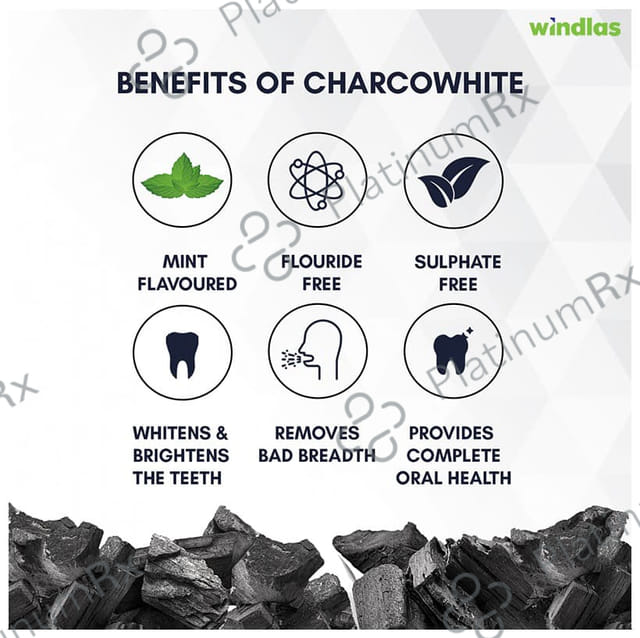 Windlas Charcowhite Sensitive Max Care Toothpaste