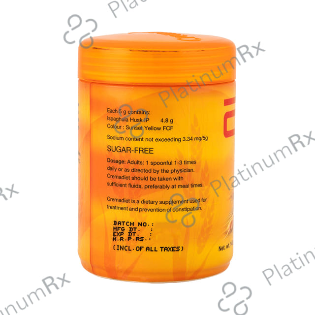 Cremadiet 3.5gm Sugar Free Powder 140gm