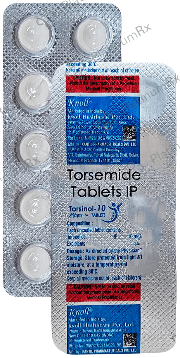 Torsinol 10 Tablet