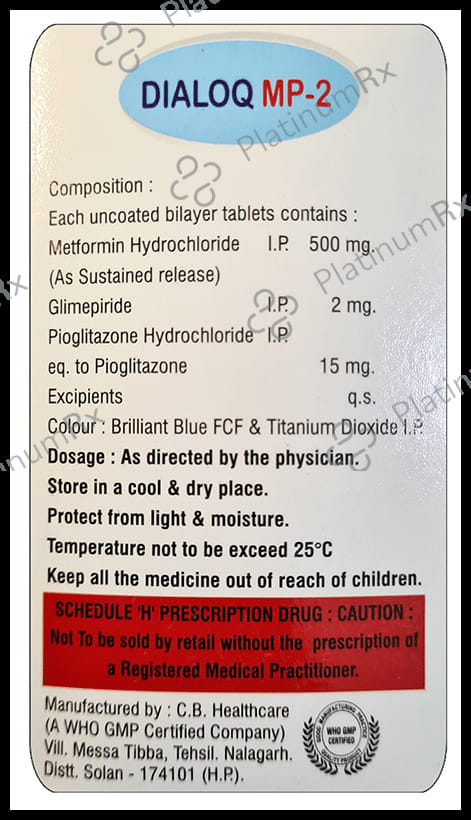 Dialoq MP 2 Tablet SR