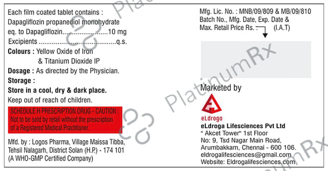 Dapa Ace 10mg Tablet 10s