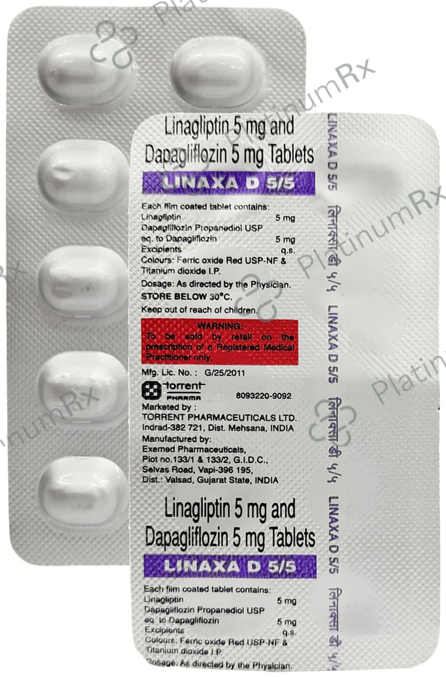 Linaxa D 5/5mg Tablet 10s