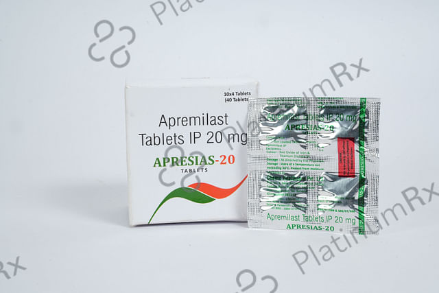 Apresias 20mg Tablet 4s