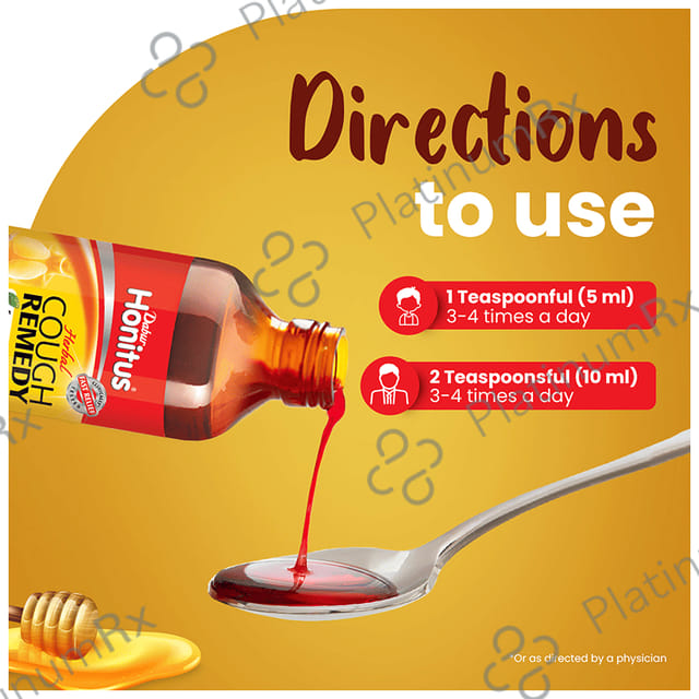 Dabur Honitus Honey Based Cough Syrup 100ml