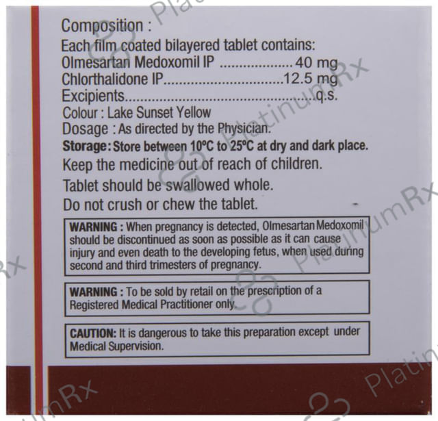 Olmin CH 12.5/40mg Tablet 10s
