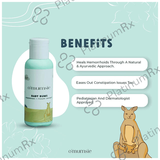 O'mumsie Baby Bums Hemorrhoid and Fissure Oil Gel