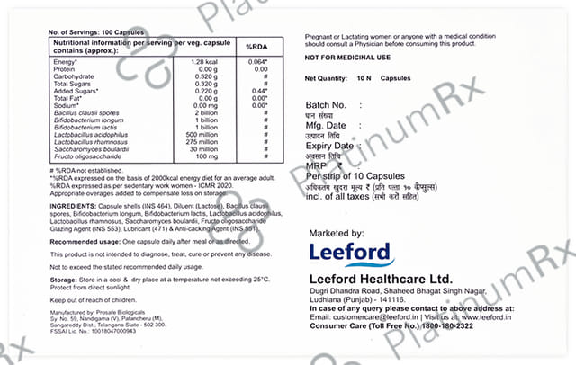 Lee-Biotic Forte Capsule