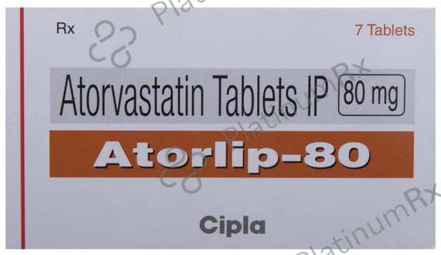 Atorlip 80 Tablet 7 Tablet