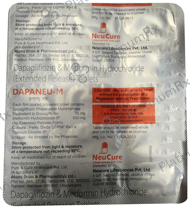 Dapaneu-M Tablet ER