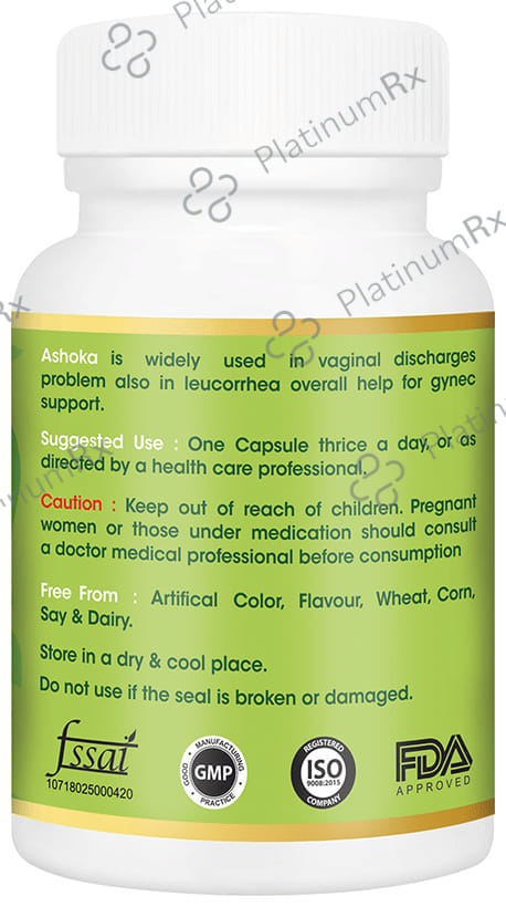 Vitagreen Ashoka 500mg Capsule