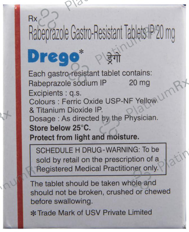Drego 20mg Tablet 10s