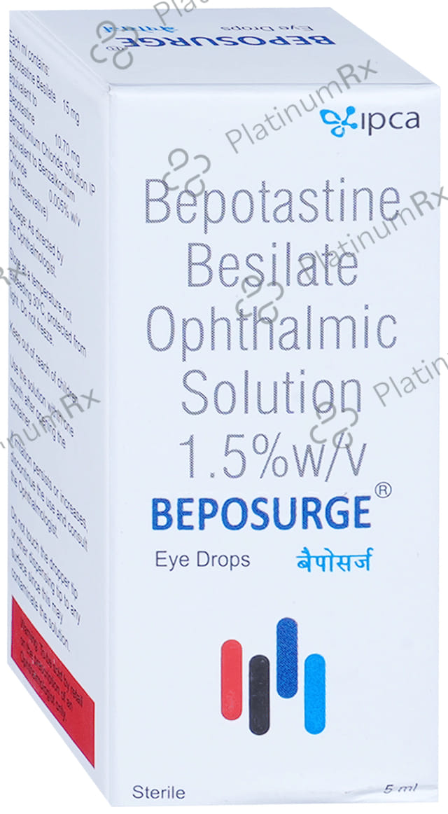Beposurge 1.5% Eye Solution 5ml