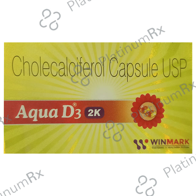 Aqua D3 2K Soft Gelatin Capsule