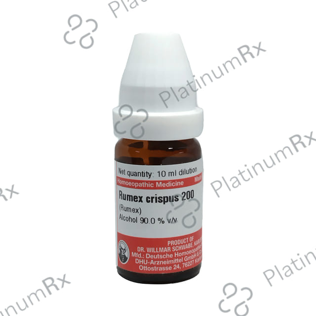 Dr Willmar Schwabe Germany Rumex Crispus Dilution 200