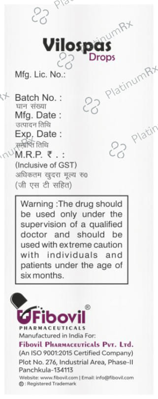 Vilospas Oral Drop 15ml