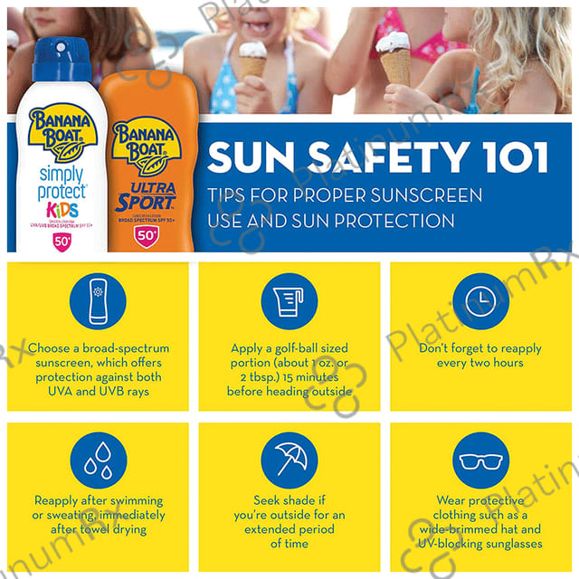 Banana Boat Sun Comfort Ultra Mist Broad Spectrum SPF 50+ Sunscreen Spray 170gm