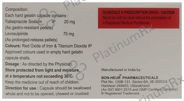 Rabitrack L 75mg/20mg Tablet