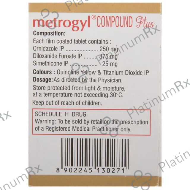 Metrogyl Compound Plus Tablet