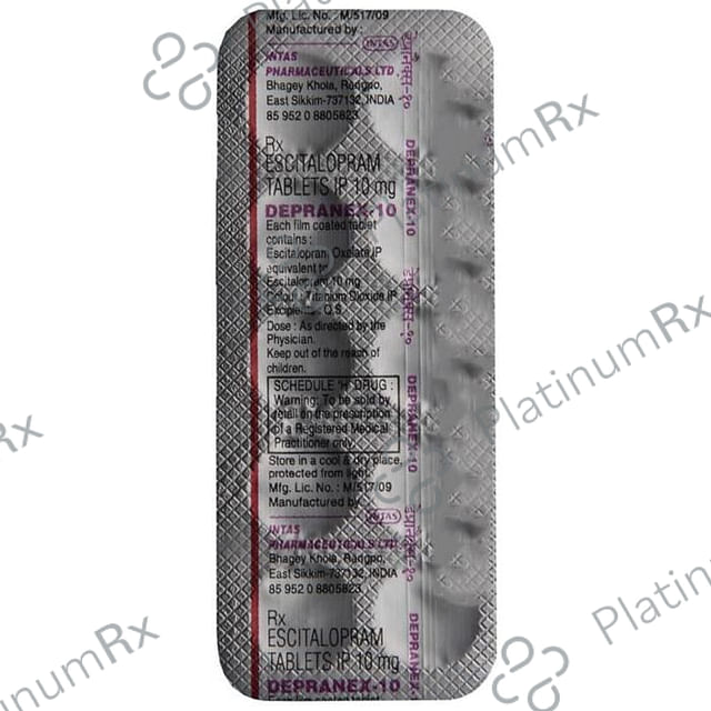 Depranex 10mg Tablet 10s