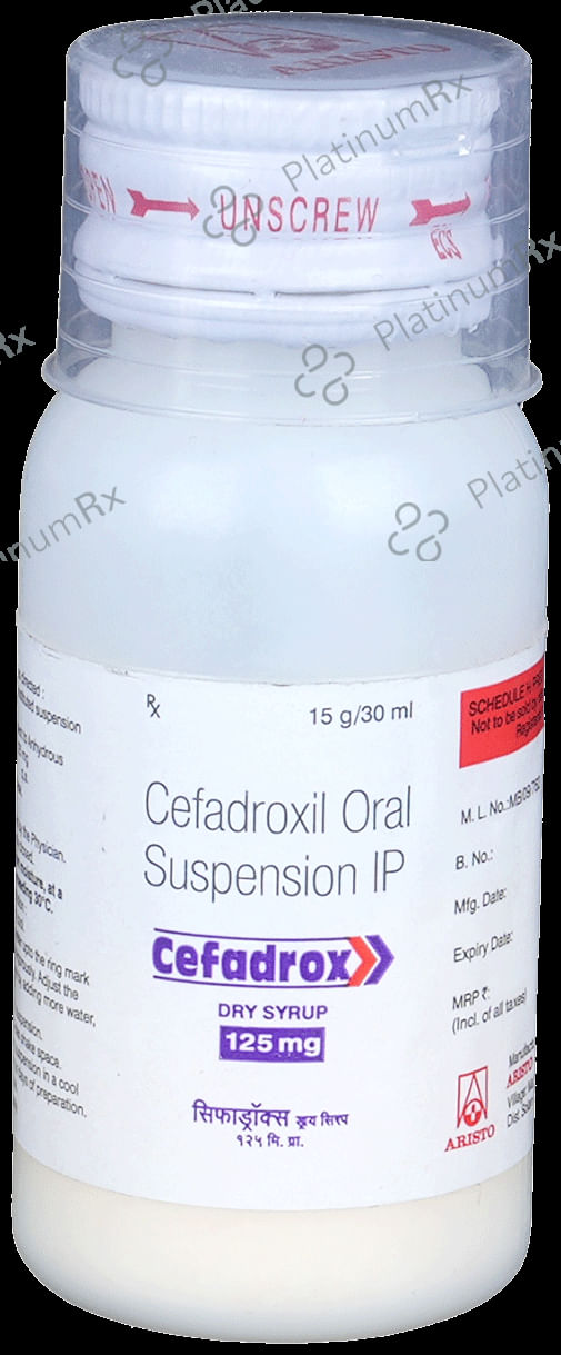 Cefadrox 125mg Dry Syrup 30ml
