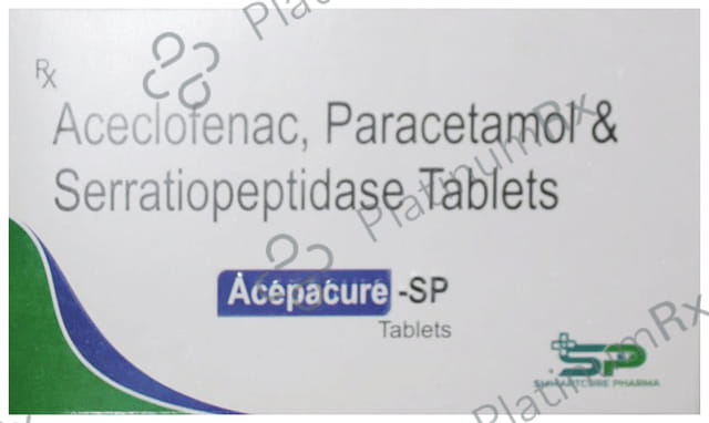 Acepacure SP 100/325/15mg Tablet 10s